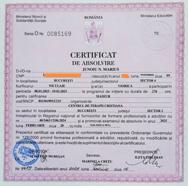 Masaj de relaxare la domiciliul tau din Bucuresti sau Ilfov